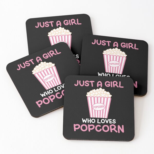 Item preview, Just a Girl Who Loves Popcorn designed and sold by Serbin.