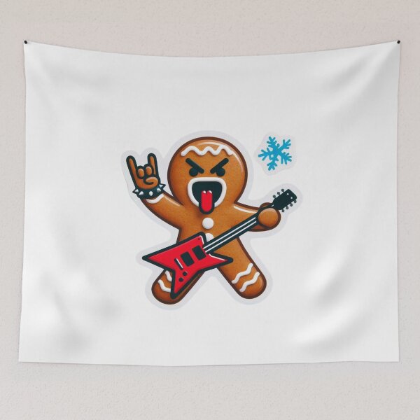 Item preview, Funny Gingerbread Christmas Characters - Delightful T-Shirts & Gifts collection on Redbubble designed and sold by MiszungART.