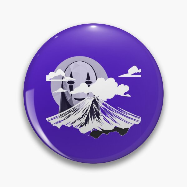 Item preview, "Spooky Character Peeking Behind Mount Fuji" New Year designed and sold by AyaJP.