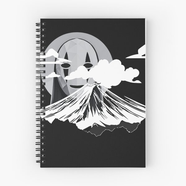 Item preview, "Spooky Character Peeking Behind Mount Fuji" New Year designed and sold by AyaJP.
