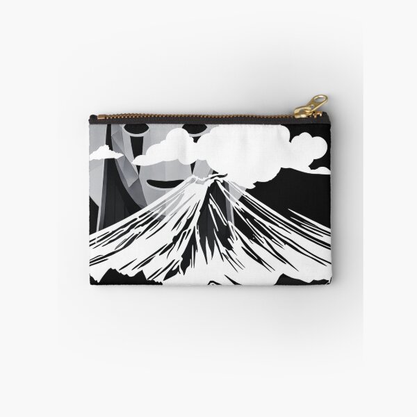Item preview, "Spooky Character Peeking Behind Mount Fuji" New Year designed and sold by AyaJP.