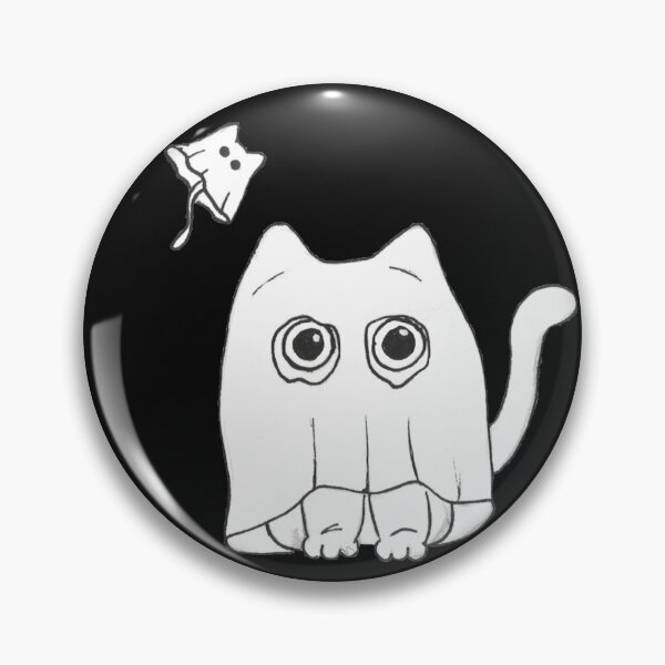 Item preview, Cat dressed as a ghost with ghost kittens designed and sold by Ms-Nightshade.