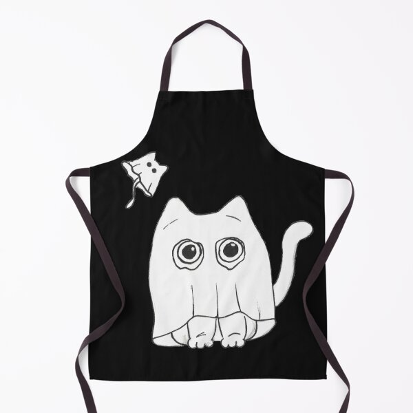 Item preview, Cat dressed as a ghost with ghost kittens designed and sold by Ms-Nightshade.