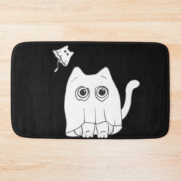 Item preview, Cat dressed as a ghost with ghost kittens designed and sold by Ms-Nightshade.