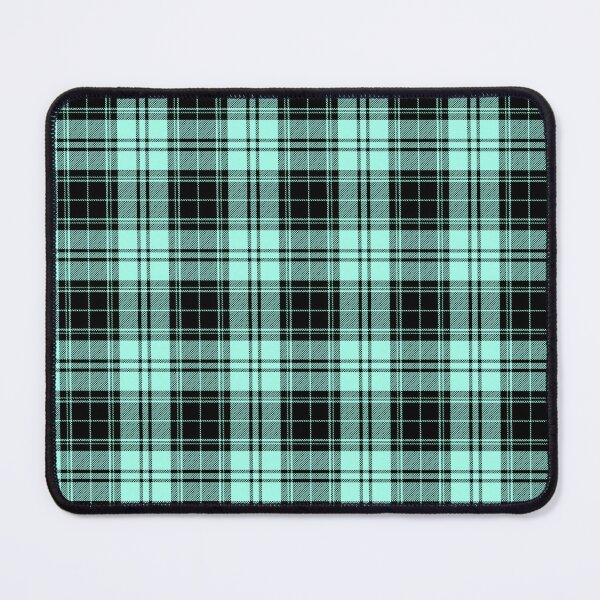 Item preview, Mint Green and Black Tartan Pattern Design designed and sold by ModdiesColors.