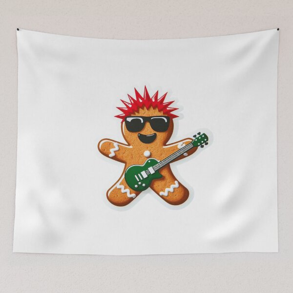 Item preview, Funny Gingerbread Christmas Characters - Delightful T-Shirts & Gifts collection on Redbubble designed and sold by MiszungART.