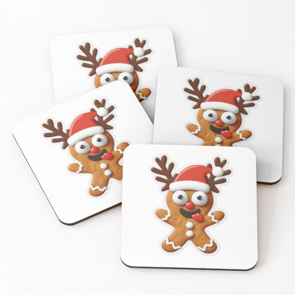 Item preview, Funny Gingerbread Christmas Characters - Delightful T-Shirts & Gifts collection on Redbubble designed and sold by MiszungART.