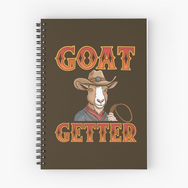 Item preview, Goat Getter Cowboy Fun Illustration designed and sold by serein32.