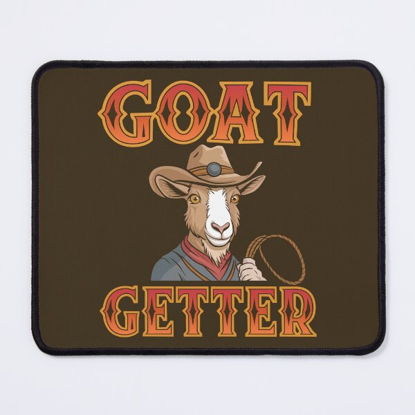 Item preview, Goat Getter Cowboy Fun Illustration designed and sold by serein32.
