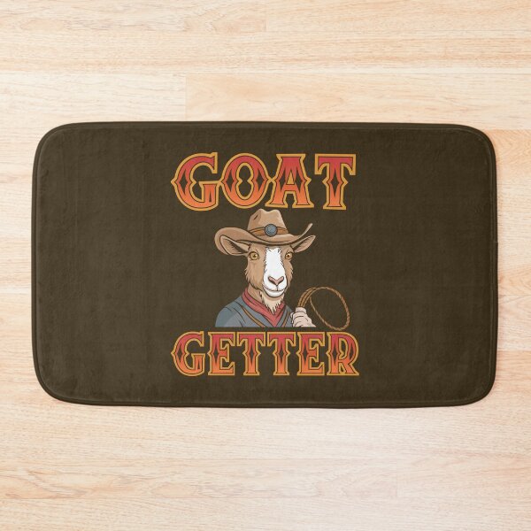 Item preview, Goat Getter Cowboy Fun Illustration designed and sold by serein32.