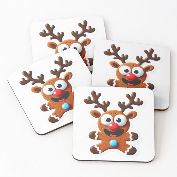 Item preview, Funny Gingerbread Christmas Characters - Delightful T-Shirts & Gifts collection on Redbubble designed and sold by MiszungART.