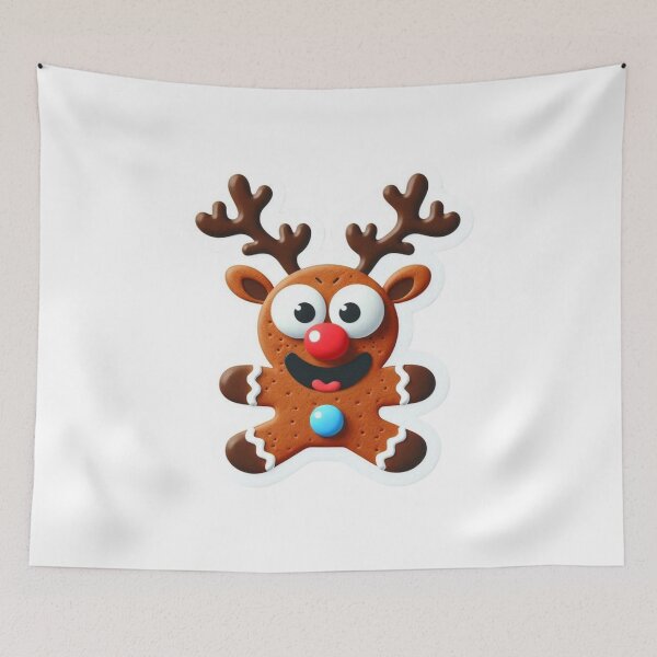 Item preview, Funny Gingerbread Christmas Characters - Delightful T-Shirts & Gifts collection on Redbubble designed and sold by MiszungART.