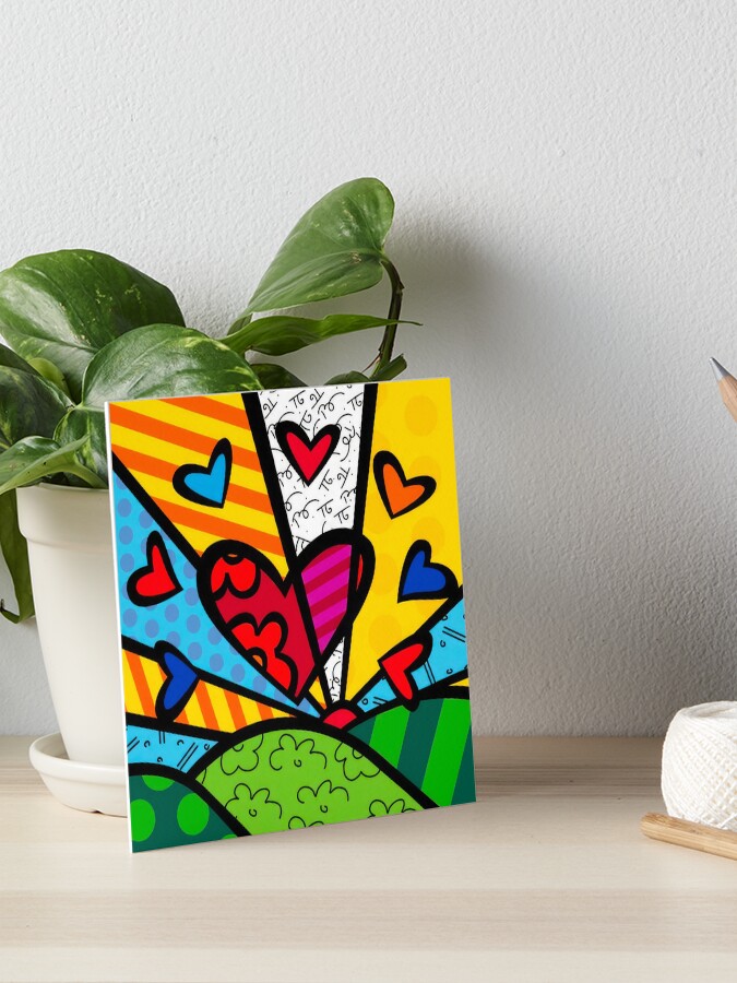 Thumbnail 1 von 2, Galeriedruck, romero britto - romero britto designt und verkauft von mandiekuoART.