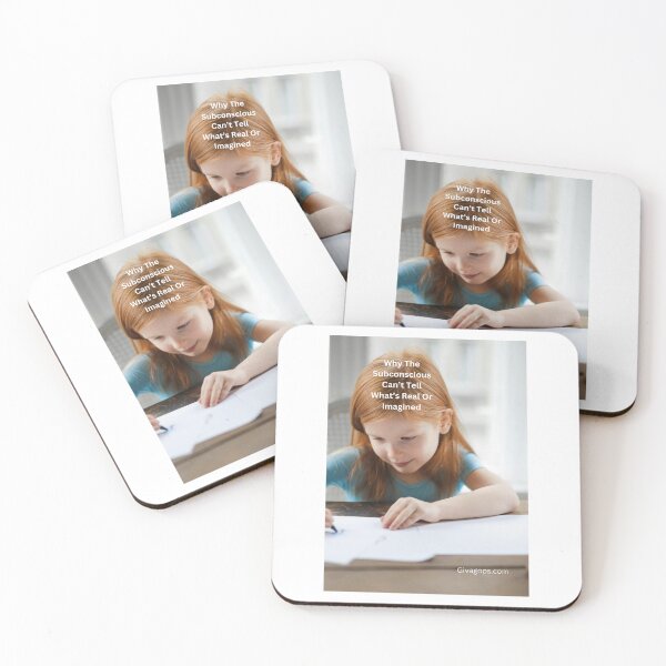 Item preview, The subconscious mind can't tell the difference between real and imagined experiences. designed and sold by CUTESTUFFnow.