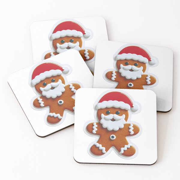 Item preview, Funny Gingerbread Christmas Characters - Delightful T-Shirts & Gifts collection on Redbubble designed and sold by MiszungART.