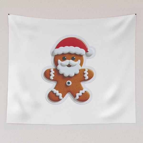 Item preview, Funny Gingerbread Christmas Characters - Delightful T-Shirts & Gifts collection on Redbubble designed and sold by MiszungART.