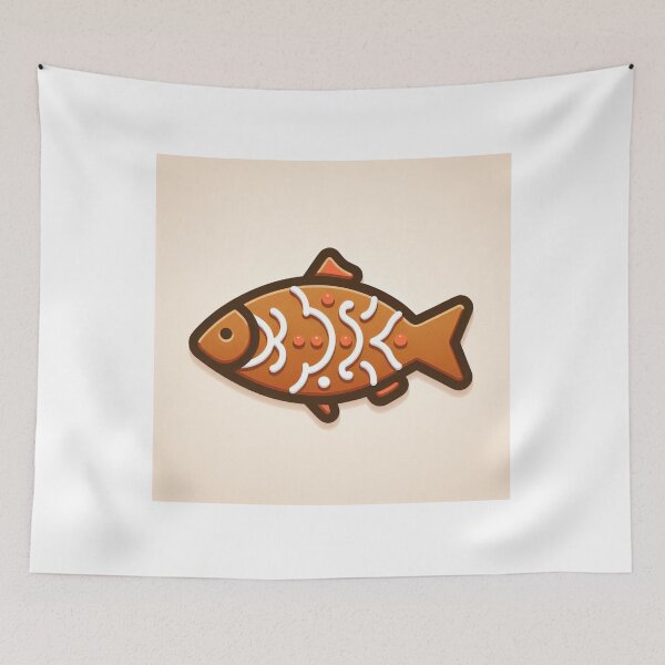 Item preview, Gingerbread Fisch Christmas designed and sold by DSoriaDesign.