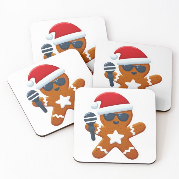 Item preview, Funny Gingerbread Christmas Characters - Delightful T-Shirts & Gifts collection on Redbubble designed and sold by MiszungART.