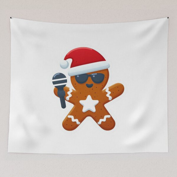 Item preview, Funny Gingerbread Christmas Characters - Delightful T-Shirts & Gifts collection on Redbubble designed and sold by MiszungART.