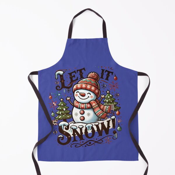 Item preview, Let It Snow! Joyful Snowman Design designed and sold by leyfinder.
