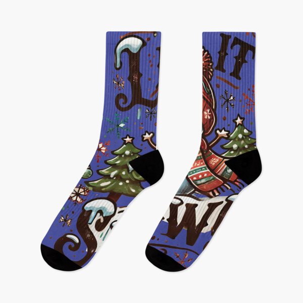 Item preview, Let It Snow! Joyful Snowman Design designed and sold by leyfinder.