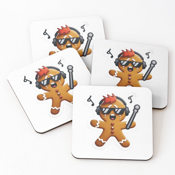 Item preview, Funny Gingerbread Christmas Characters - Delightful T-Shirts & Gifts collection on Redbubble designed and sold by MiszungART.