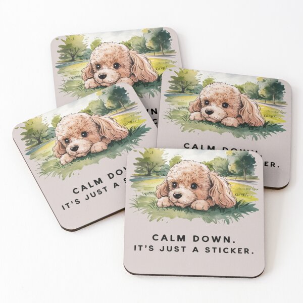 Item preview, Dogs - Calm Down..... designed and sold by CanvasCarousel.