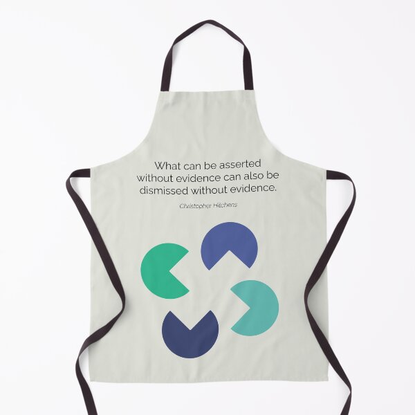 Item preview, Christopher Hitchens New Atheism Quote Minimalist Artwork designed and sold by kakarikihill.