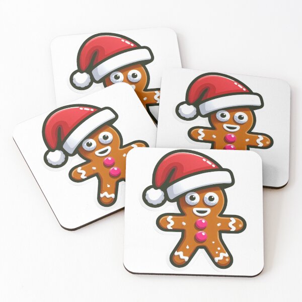 Item preview, Funny Gingerbread Christmas Characters - Delightful T-Shirts & Gifts collection on Redbubble designed and sold by MiszungART.