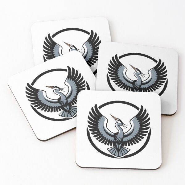 Item preview, Heron in a circle designed and sold by Joceran.