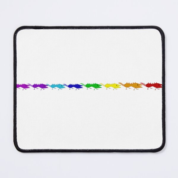 Aperçu de l'œuvre La promenade arc-en-ciel des créatures créée et vendue par Roubyn.