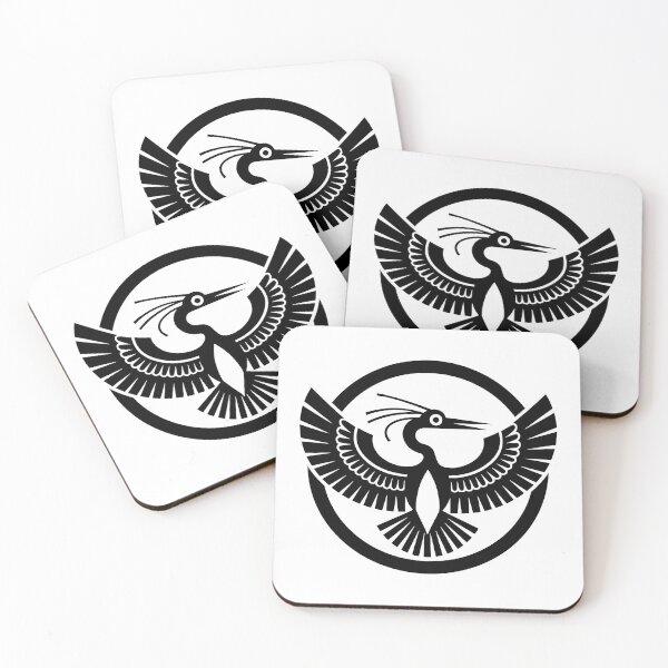 Item preview, Heron in a circle designed and sold by Joceran.