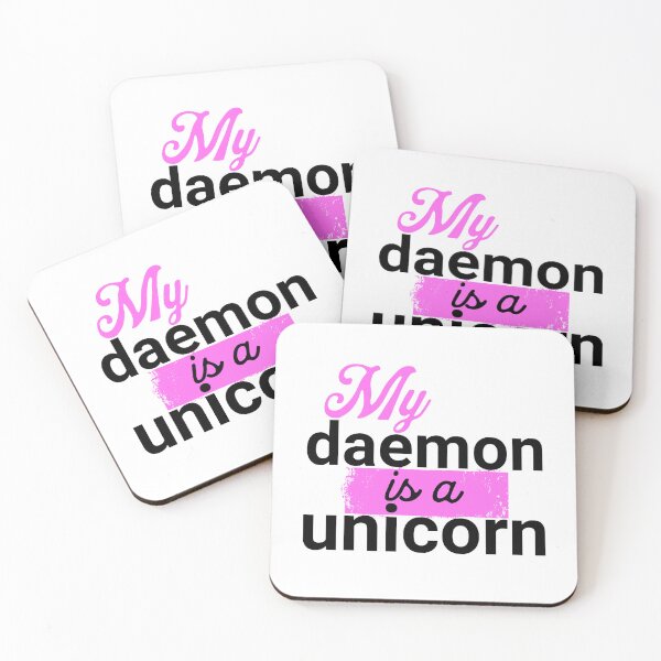 Item preview, His Dark Materials - My Daemon Is a Unicorn designed and sold by humnoo.