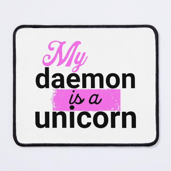 Item preview, His Dark Materials - My Daemon Is a Unicorn designed and sold by humnoo.