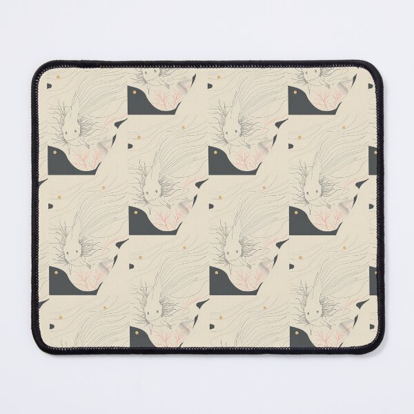 Item preview, Axolotls with Abstract Backgrounds and Bold Colors designed and sold by Piotrek0001.