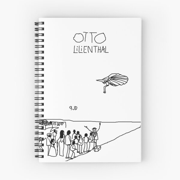 Aperçu de l'œuvre Otto Lilienthal plan ouvert par 9JD créée et vendue par BN18.