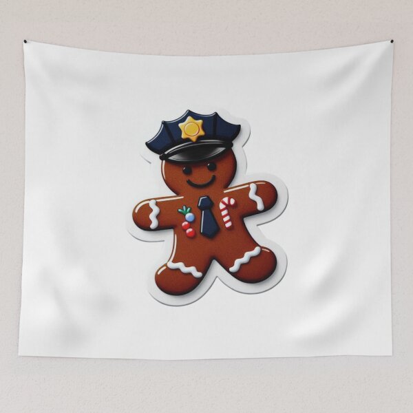 Item preview, Funny Gingerbread Christmas Characters - Delightful T-Shirts & Gifts collection on Redbubble designed and sold by MiszungART.
