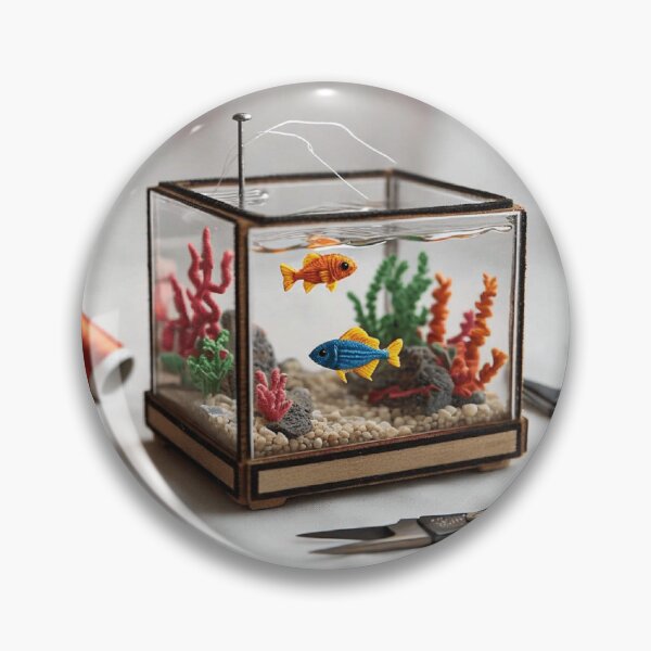 Item preview, Embroidered Aquarium Rescue Unit designed and sold by TelaGreenberg.