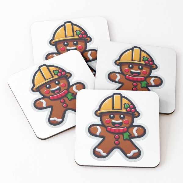Item preview, Funny Gingerbread Christmas Characters - Delightful T-Shirts & Gifts collection on Redbubble designed and sold by MiszungART.