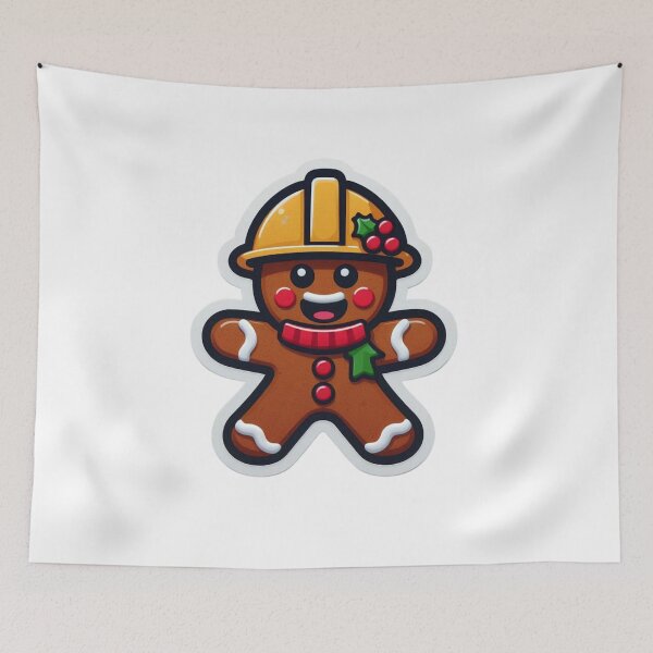 Item preview, Funny Gingerbread Christmas Characters - Delightful T-Shirts & Gifts collection on Redbubble designed and sold by MiszungART.