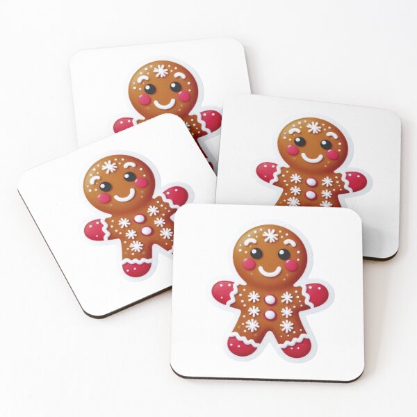Item preview, Funny Gingerbread Christmas Characters - Delightful T-Shirts & Gifts collection on Redbubble designed and sold by MiszungART.