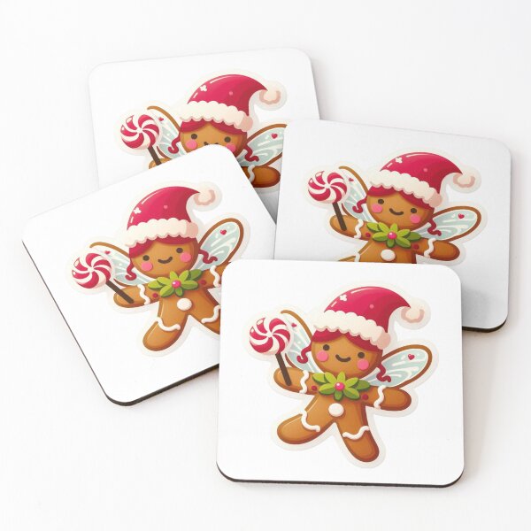 Item preview, Funny Gingerbread Christmas Characters - Delightful T-Shirts & Gifts collection on Redbubble designed and sold by MiszungART.