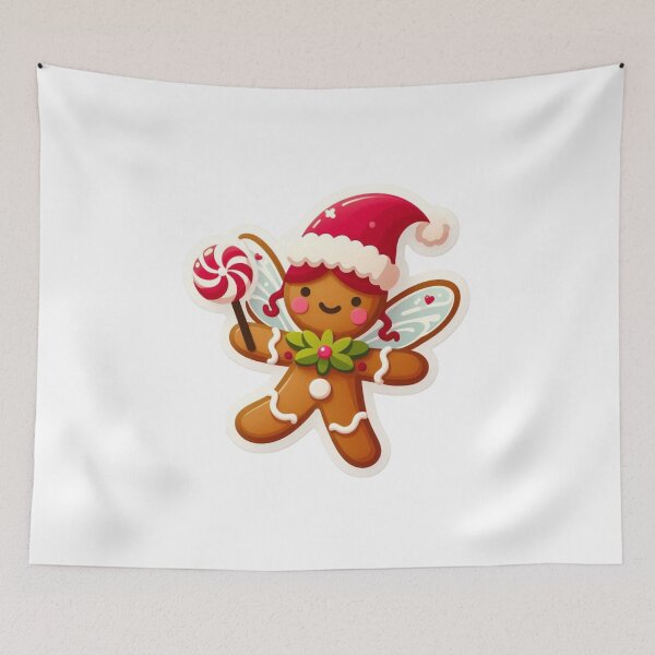 Item preview, Funny Gingerbread Christmas Characters - Delightful T-Shirts & Gifts collection on Redbubble designed and sold by MiszungART.