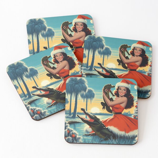 Item preview, Florida Wild Ones Holiday Pin Up Girl Style designed and sold by FloridaWildOnes.