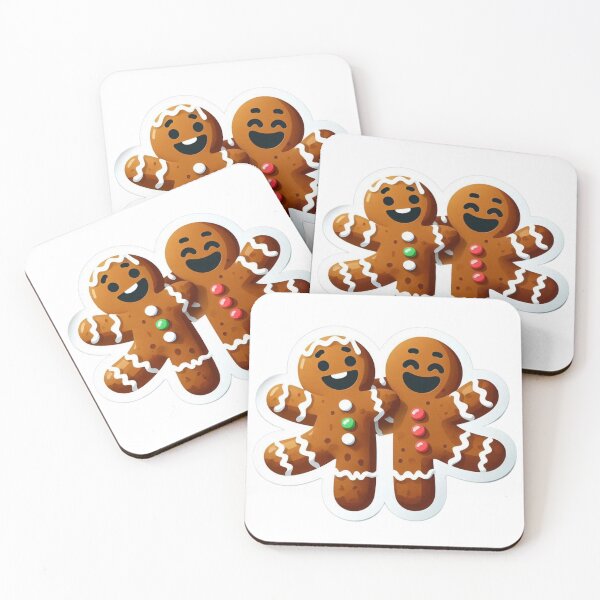 Item preview, Funny Gingerbread Christmas Characters - Delightful T-Shirts & Gifts collection on Redbubble designed and sold by MiszungART.
