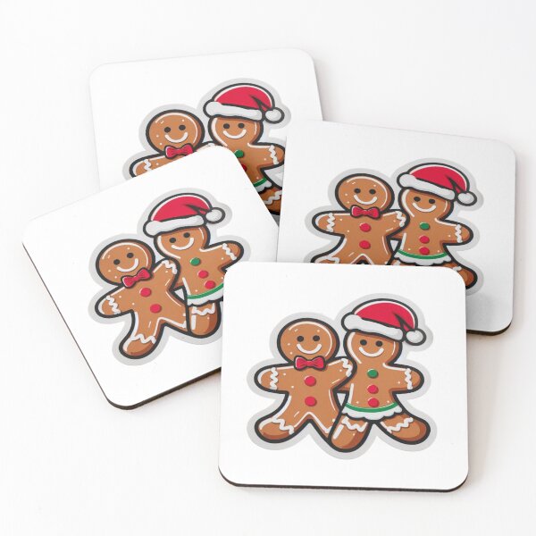 Item preview, Funny Gingerbread Christmas Characters - Delightful T-Shirts & Gifts collection on Redbubble designed and sold by MiszungART.