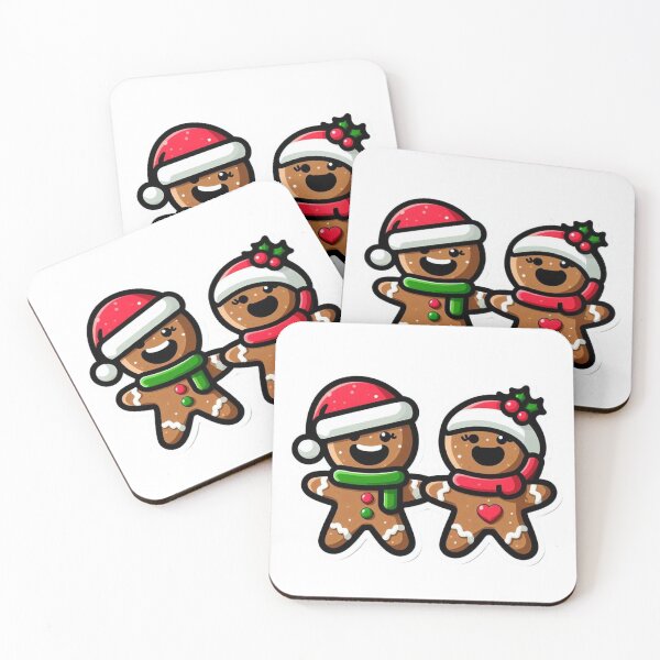 Item preview, Funny Gingerbread Christmas Characters - Delightful T-Shirts & Gifts collection on Redbubble designed and sold by MiszungART.
