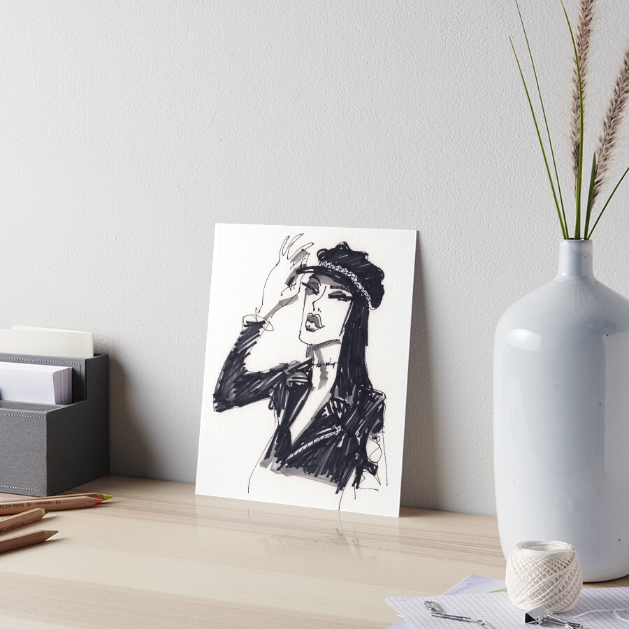 Item preview, Art Board Print designed and sold by MrChuckles.