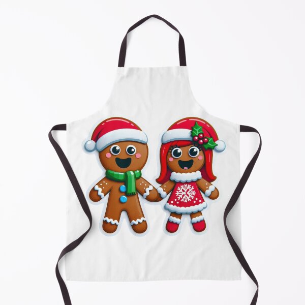 Item preview, Funny Gingerbread Christmas Characters - Delightful T-Shirts & Gifts collection on Redbubble designed and sold by MiszungART.
