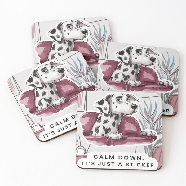 Item preview, Dogs - Calm Down It's.... designed and sold by CanvasCarousel.
